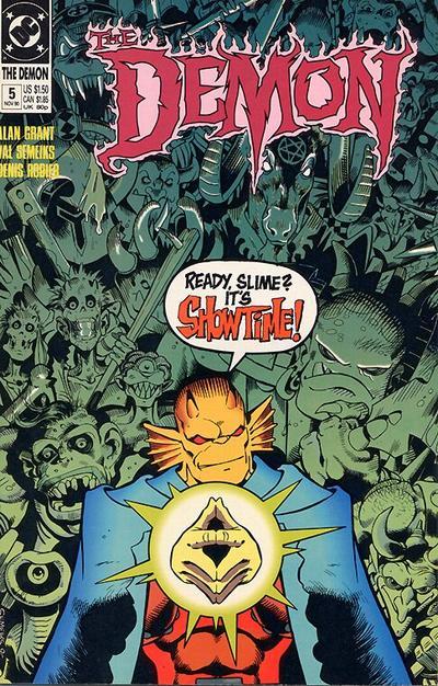 The Demon #5 cover