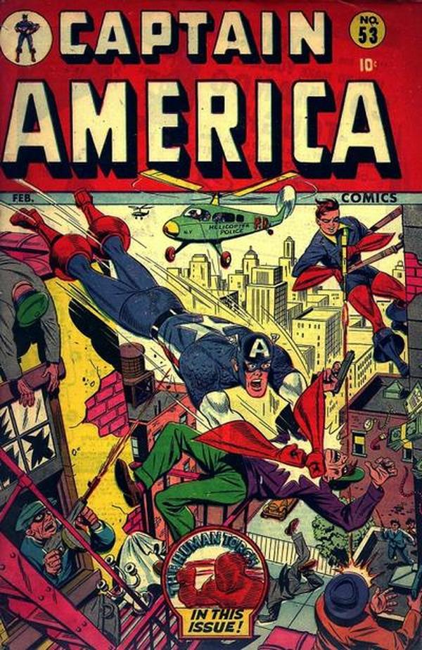 Captain America Comics #53 cover