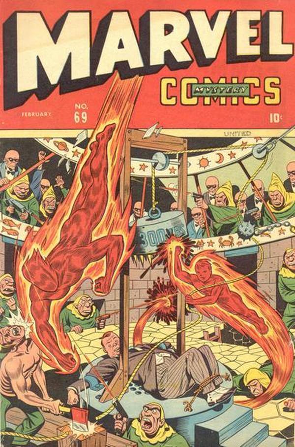 Marvel Mystery Comics #69 cover