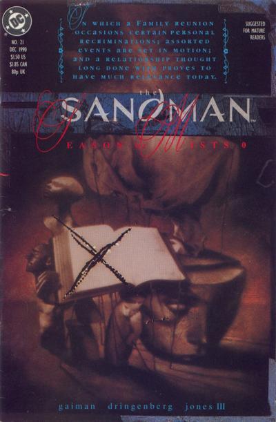 Sandman #21 cover