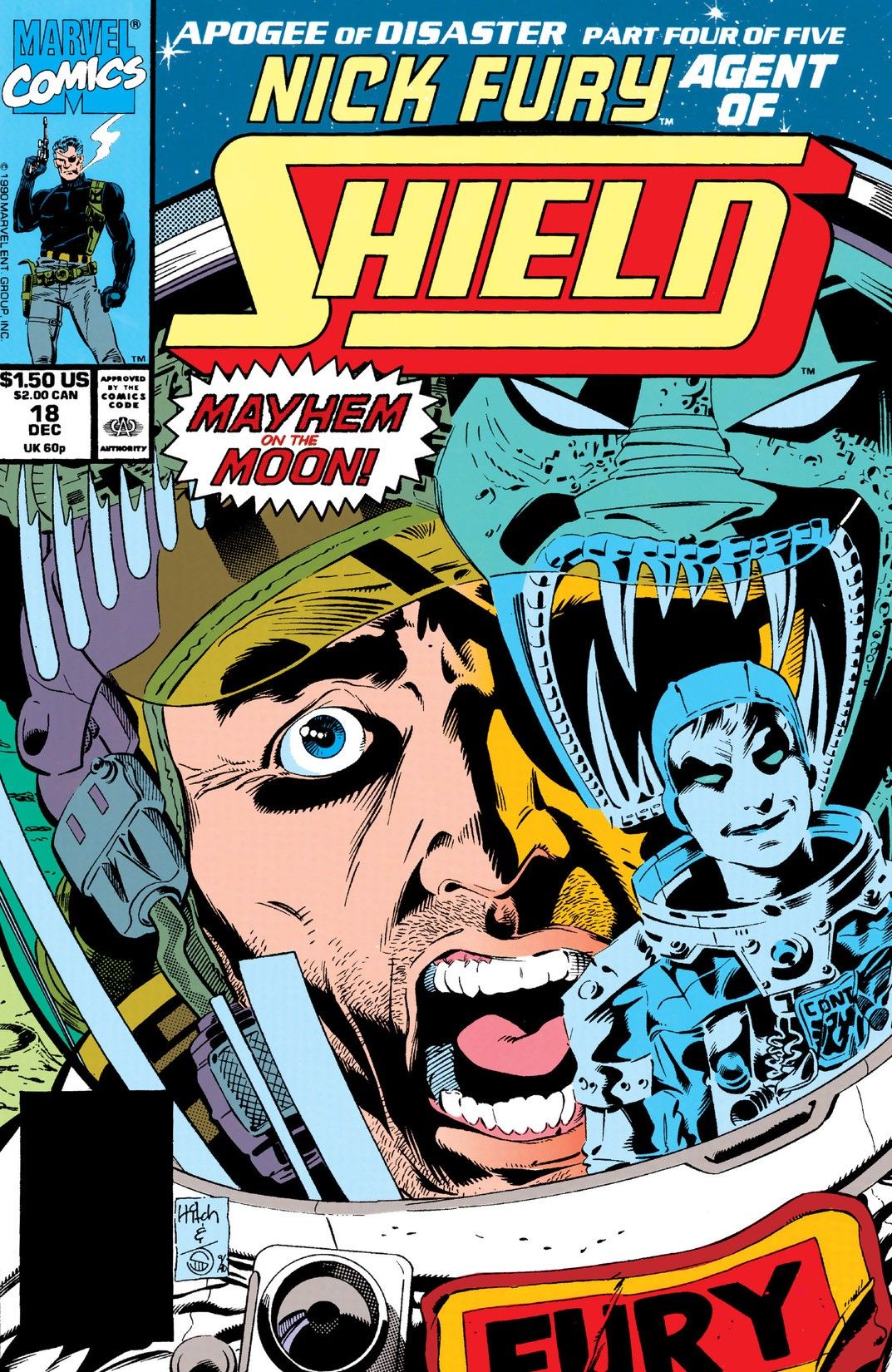 Nick Fury, Agent of S.H.I.E.L.D. #18 cover