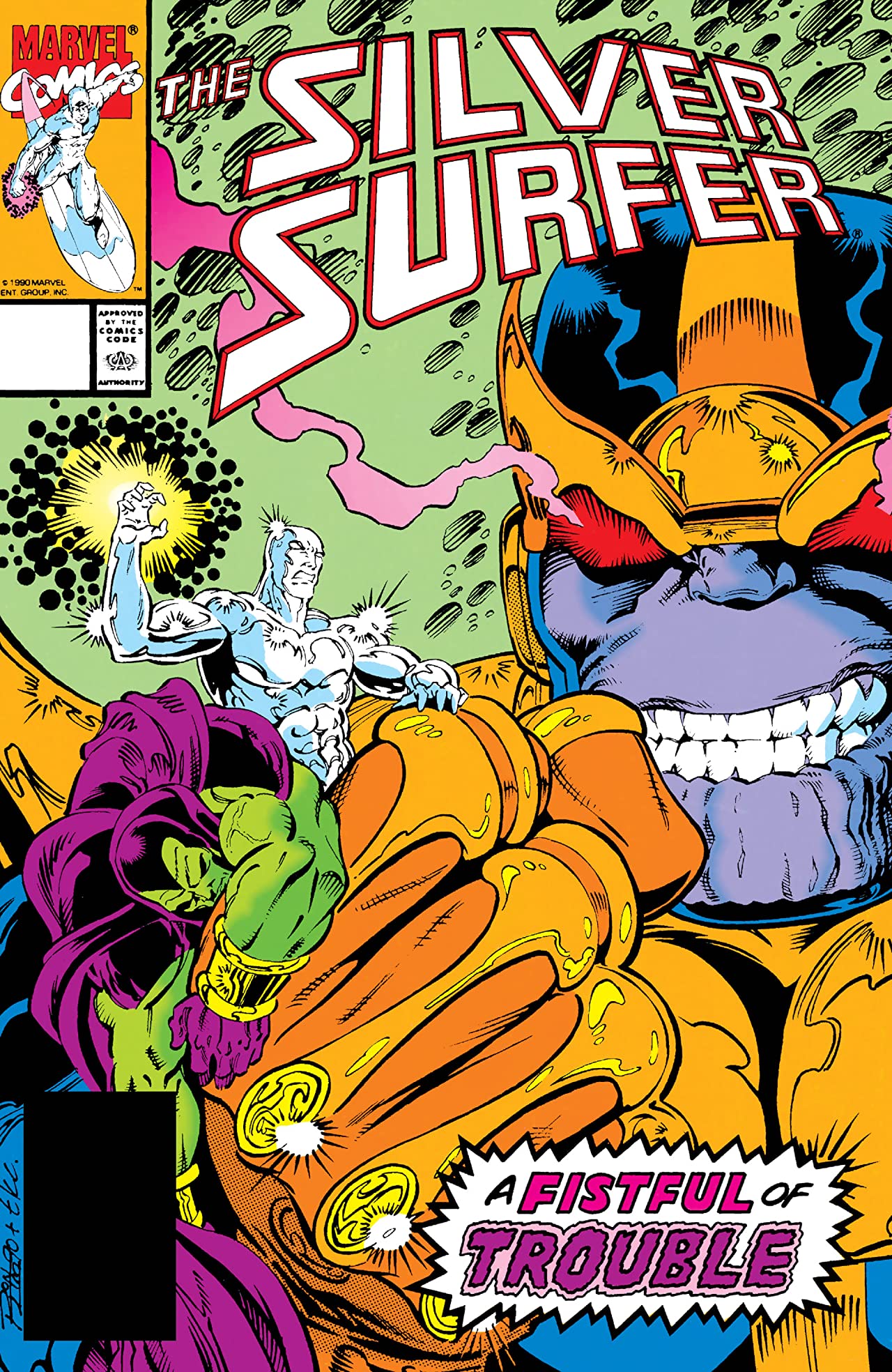 Silver Surfer #44 cover