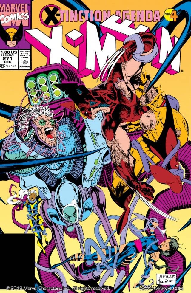 The Uncanny X-Men #271 cover