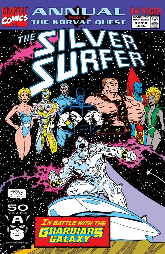Silver Surfer Annual #4 cover