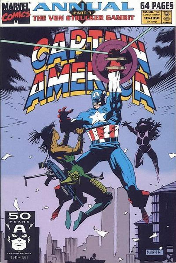 Captain America Annual #10 cover