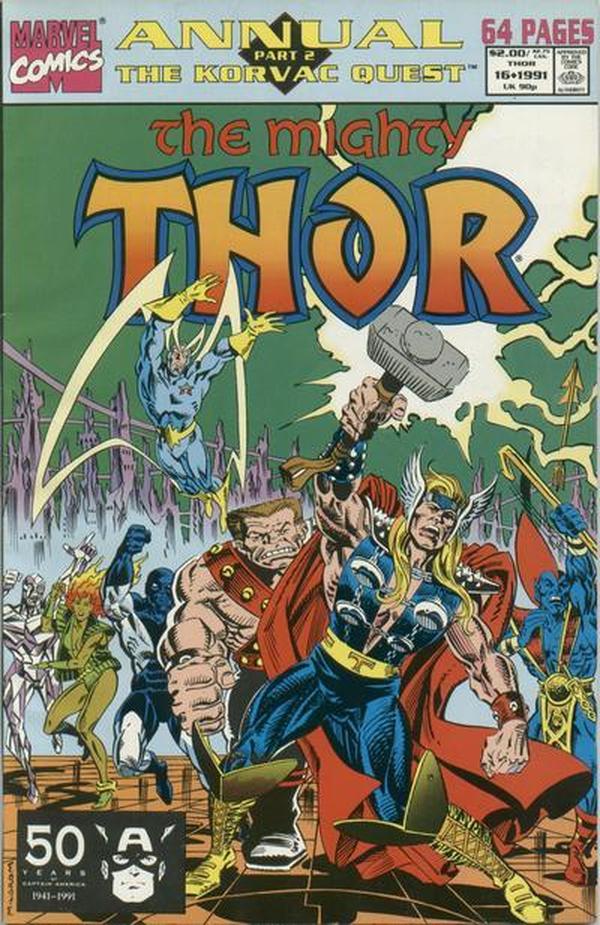 Thor Annual #16 cover