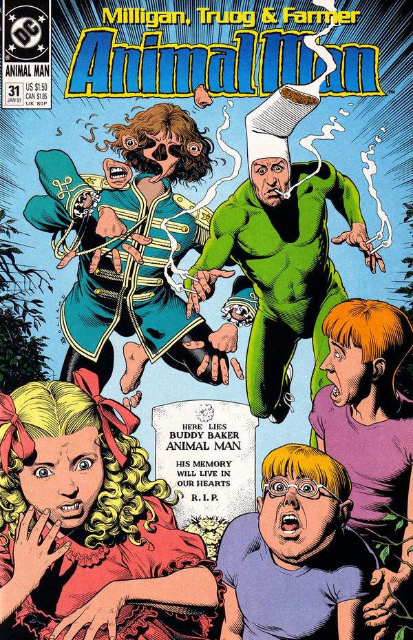 Animal Man #31 cover