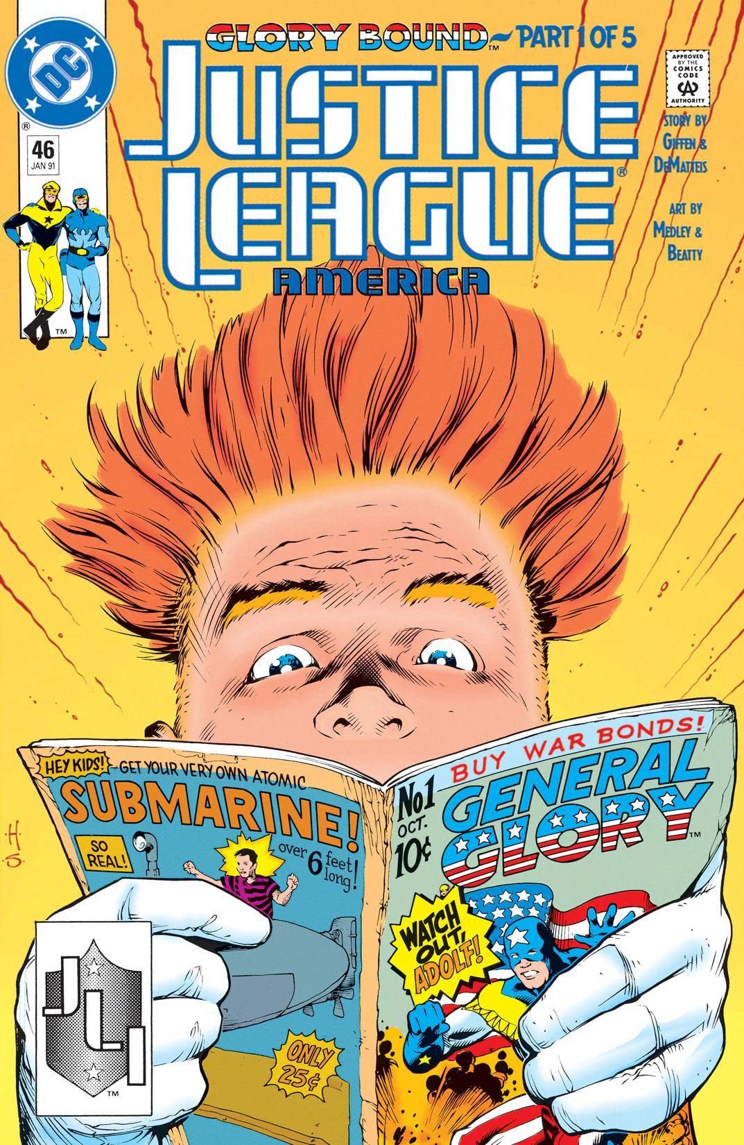 Justice League America #46