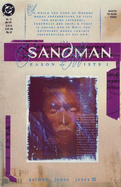 Sandman #22 cover