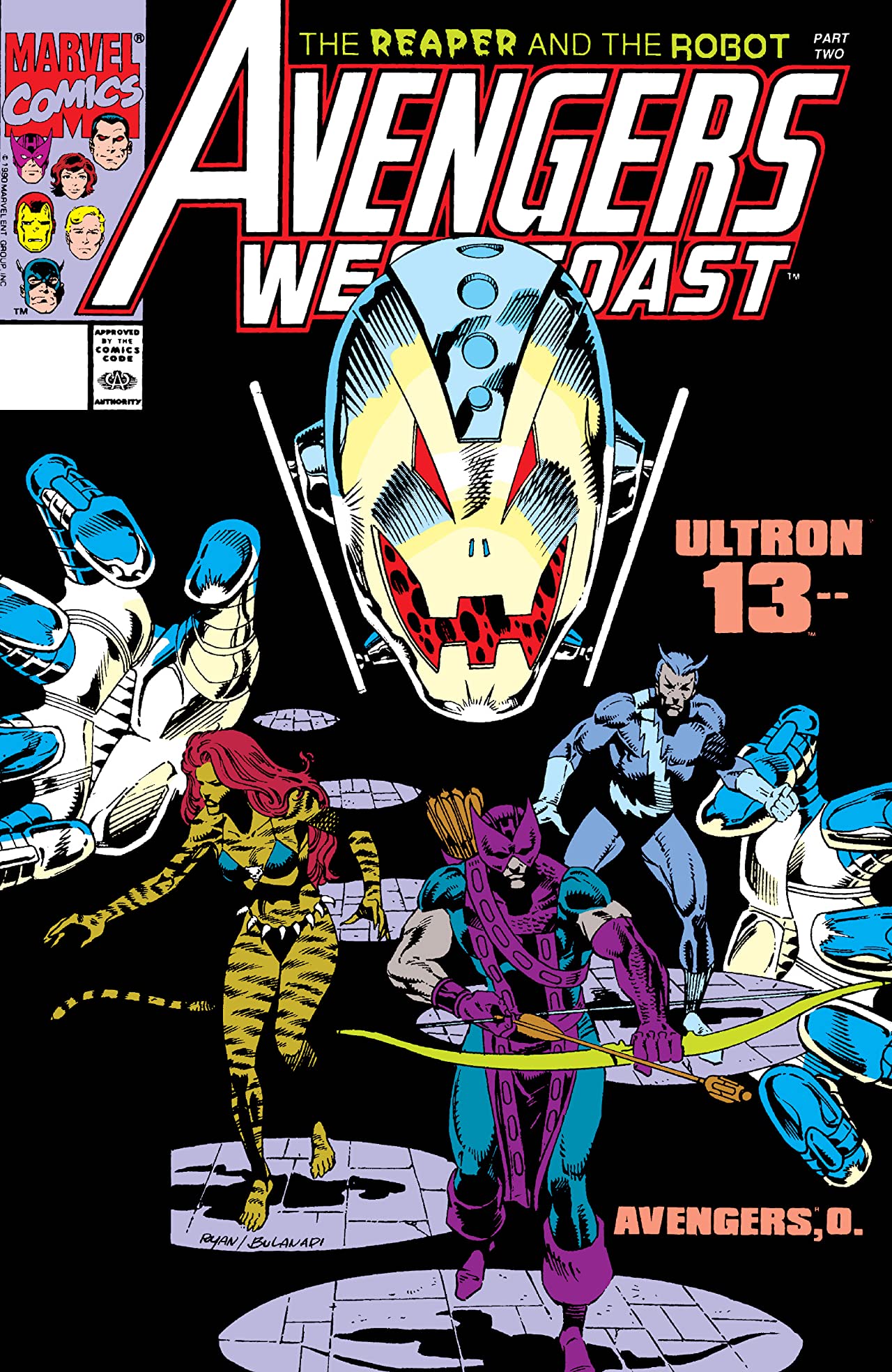 Avengers West Coast #66 cover