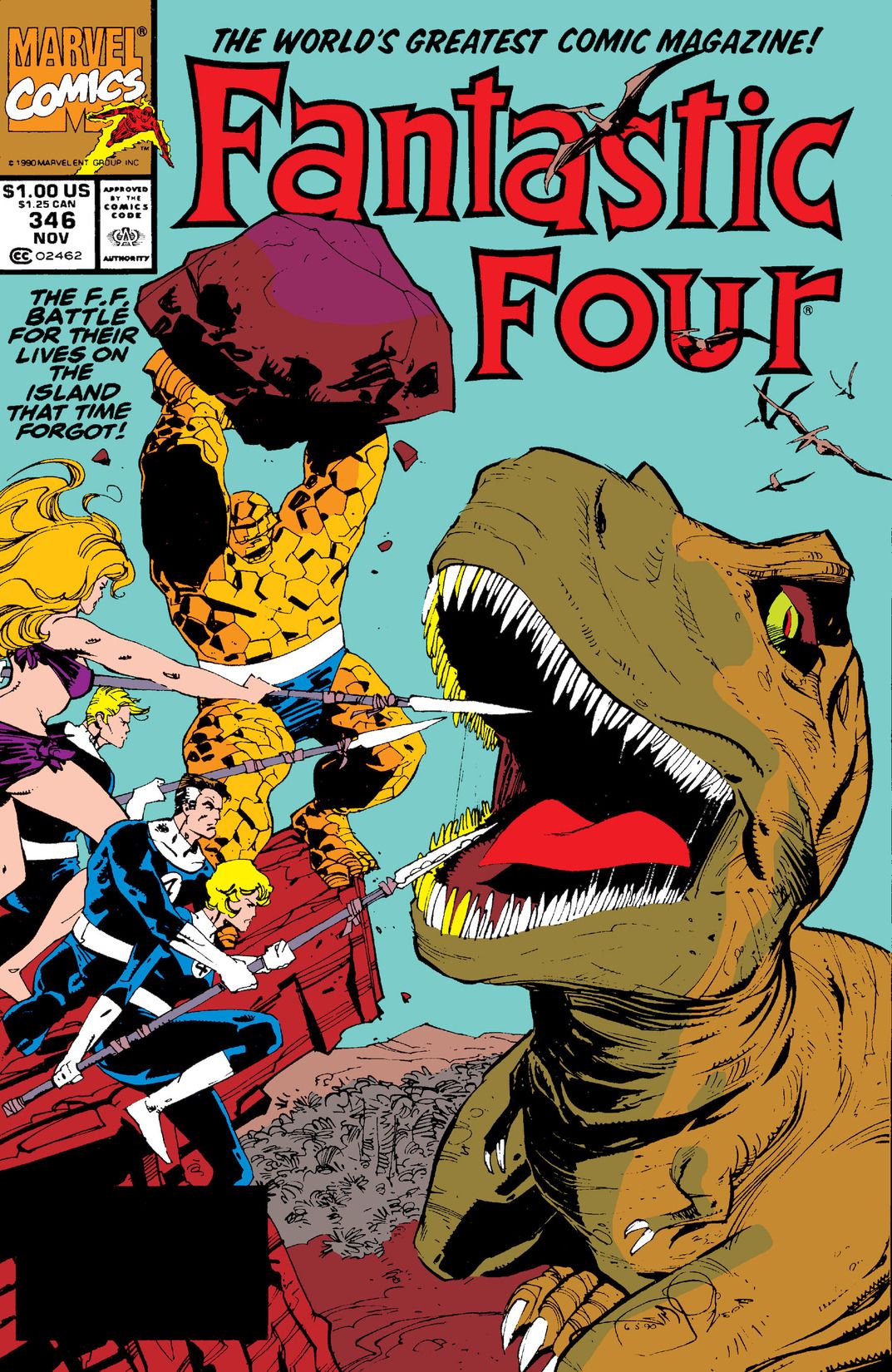 Fantastic Four #346 cover