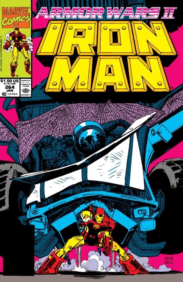 Iron Man #264 cover