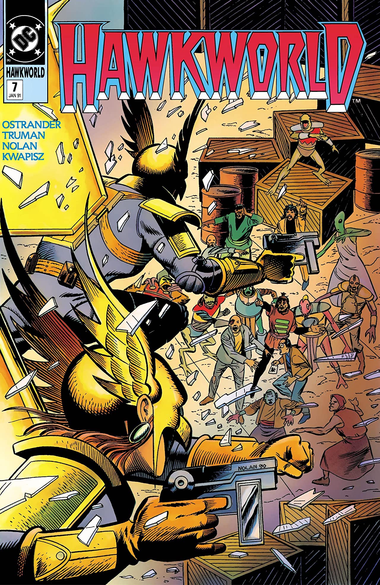 Hawkworld #7 cover