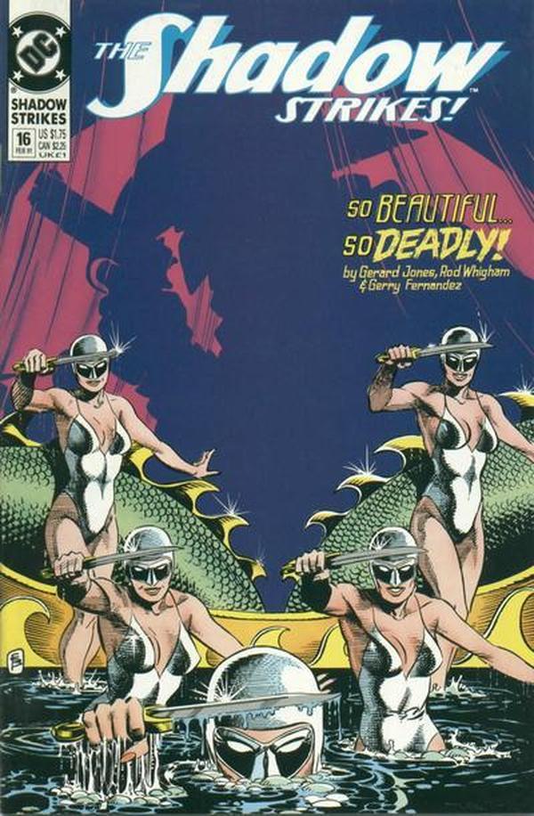 The Shadow Strikes #16 cover