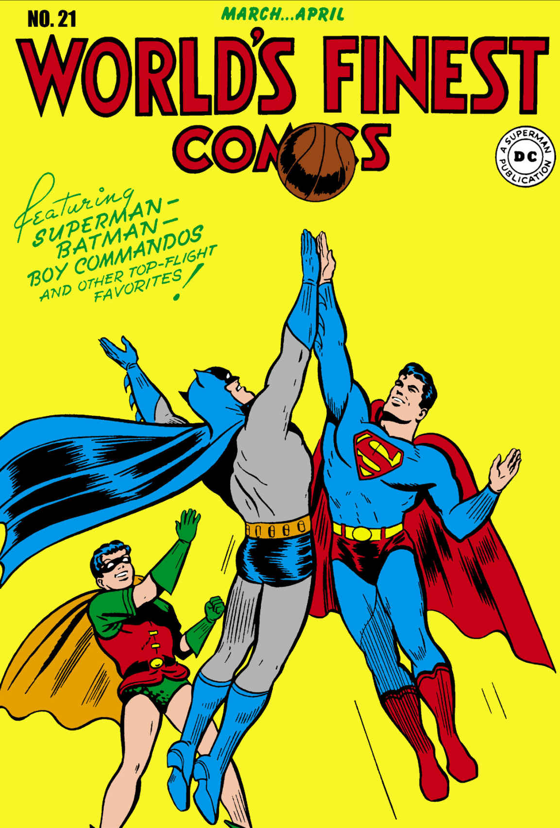 World's Finest Comics #21 cover