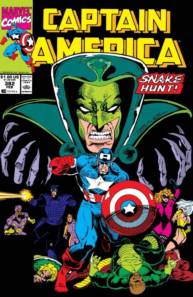 Captain America #382 cover