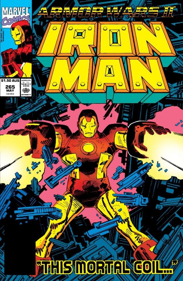 Iron Man #265 cover