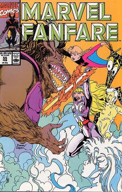Marvel Fanfare #55 cover