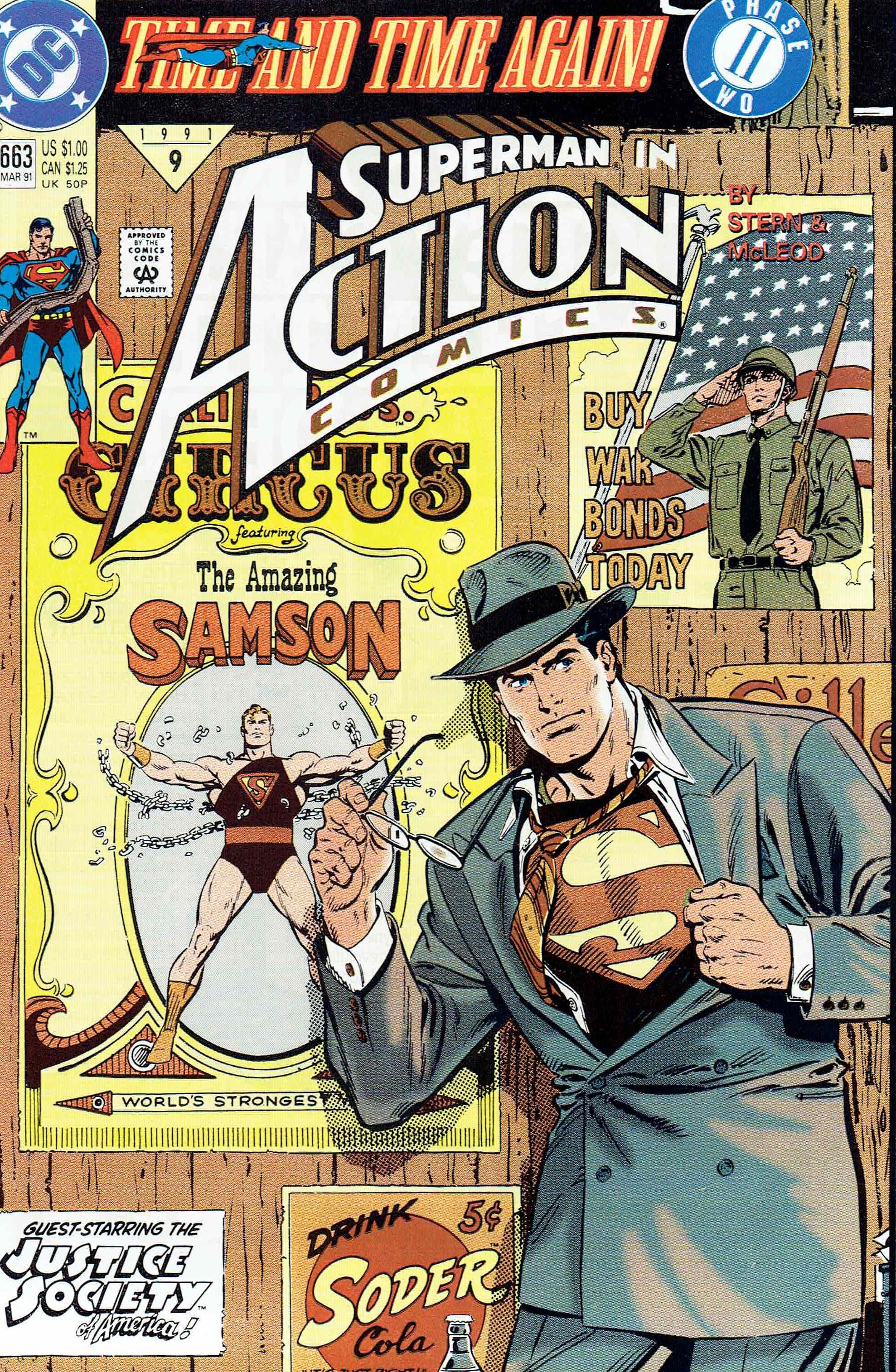 Action Comics #663 cover