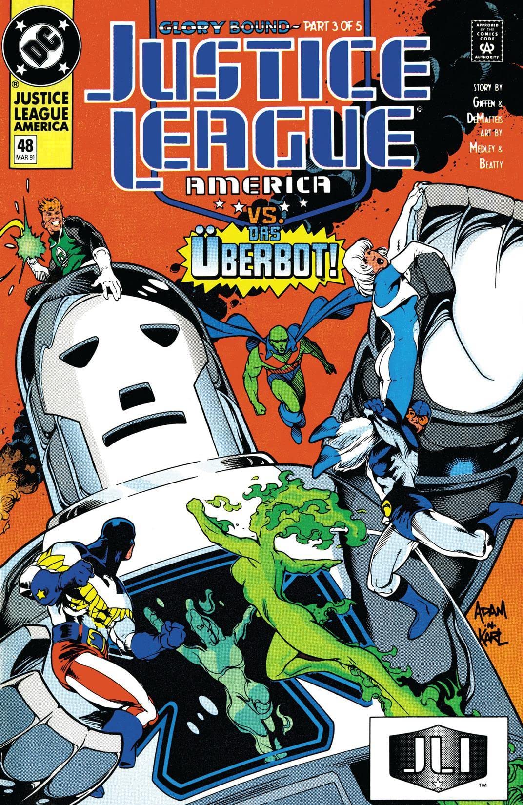 Justice League America #48