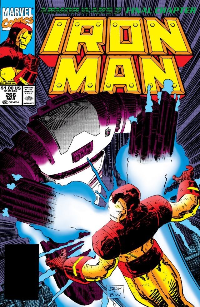 Iron Man #266 cover
