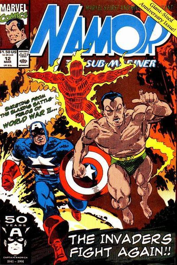Namor, the Sub-Mariner #12 cover