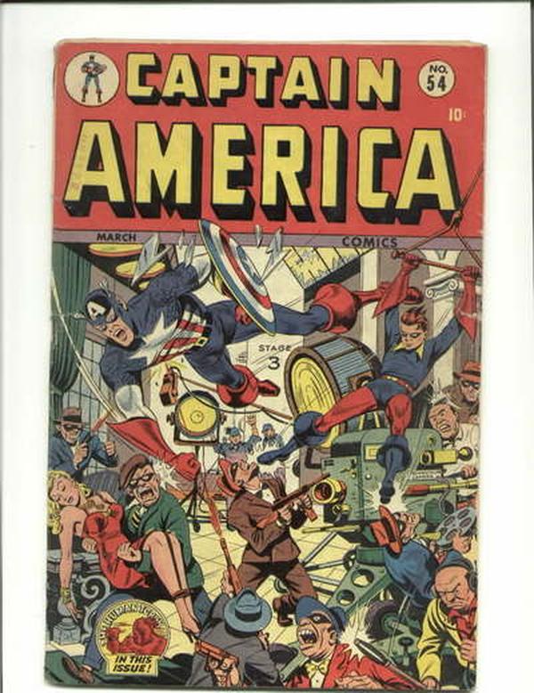 Captain America Comics #54 cover