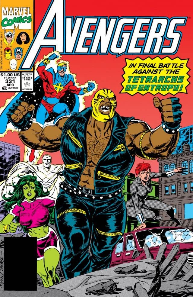 The Avengers #331 cover