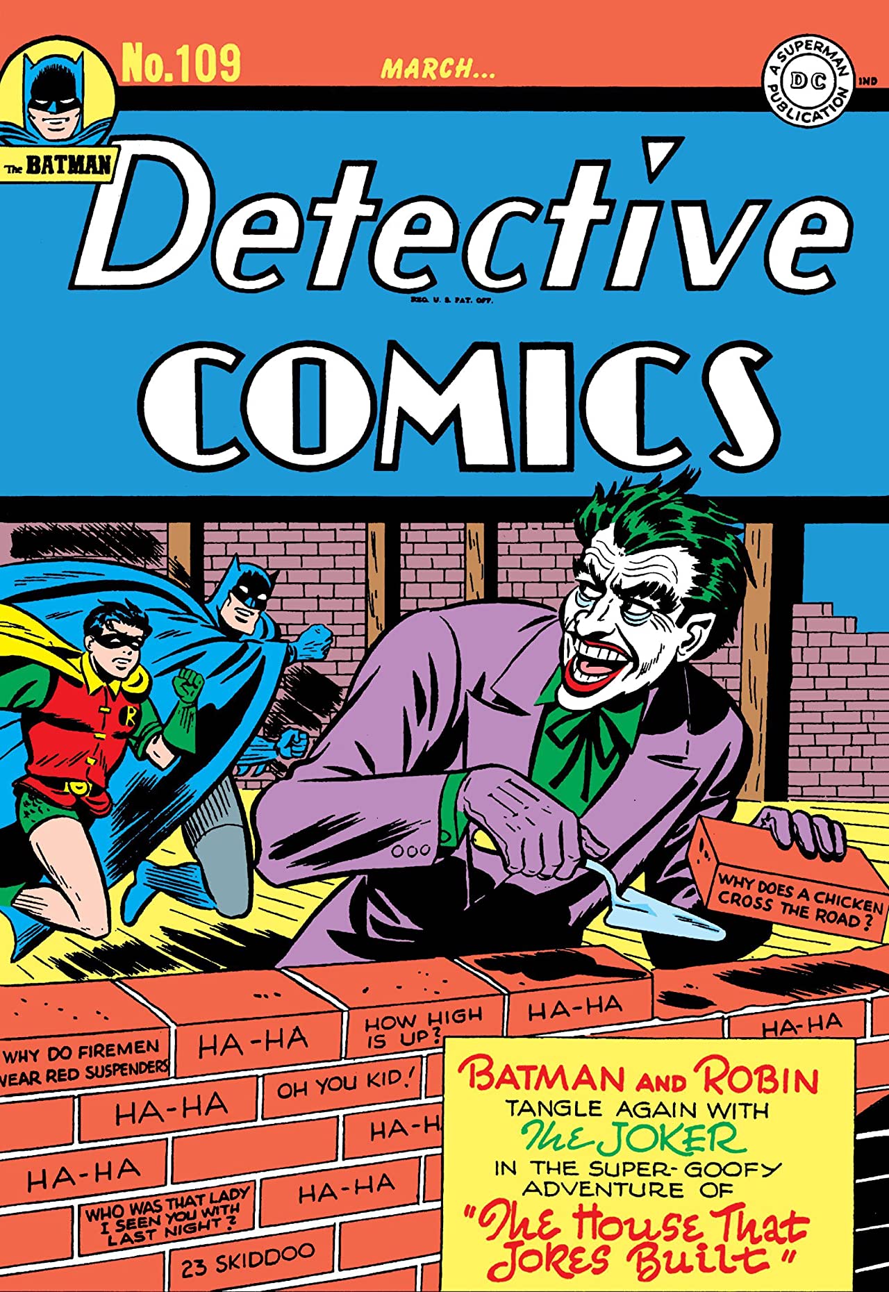 Detective Comics #109 cover