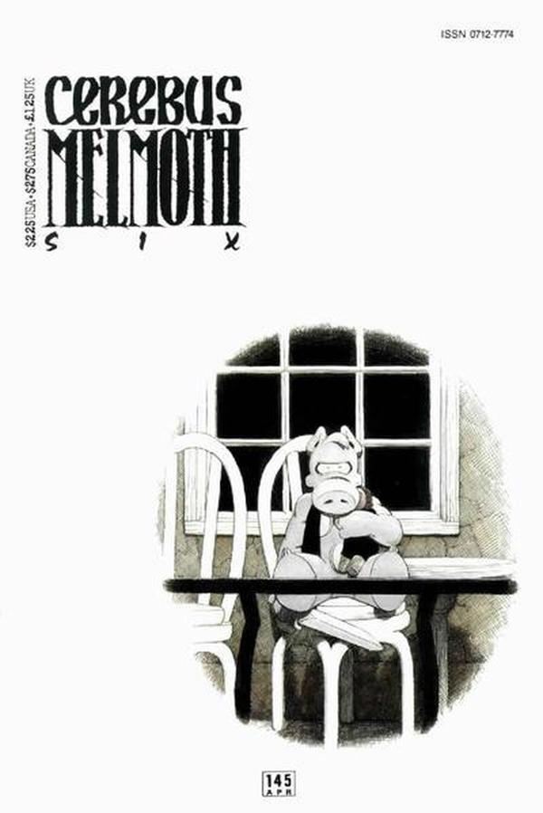 Cerebus #145 cover