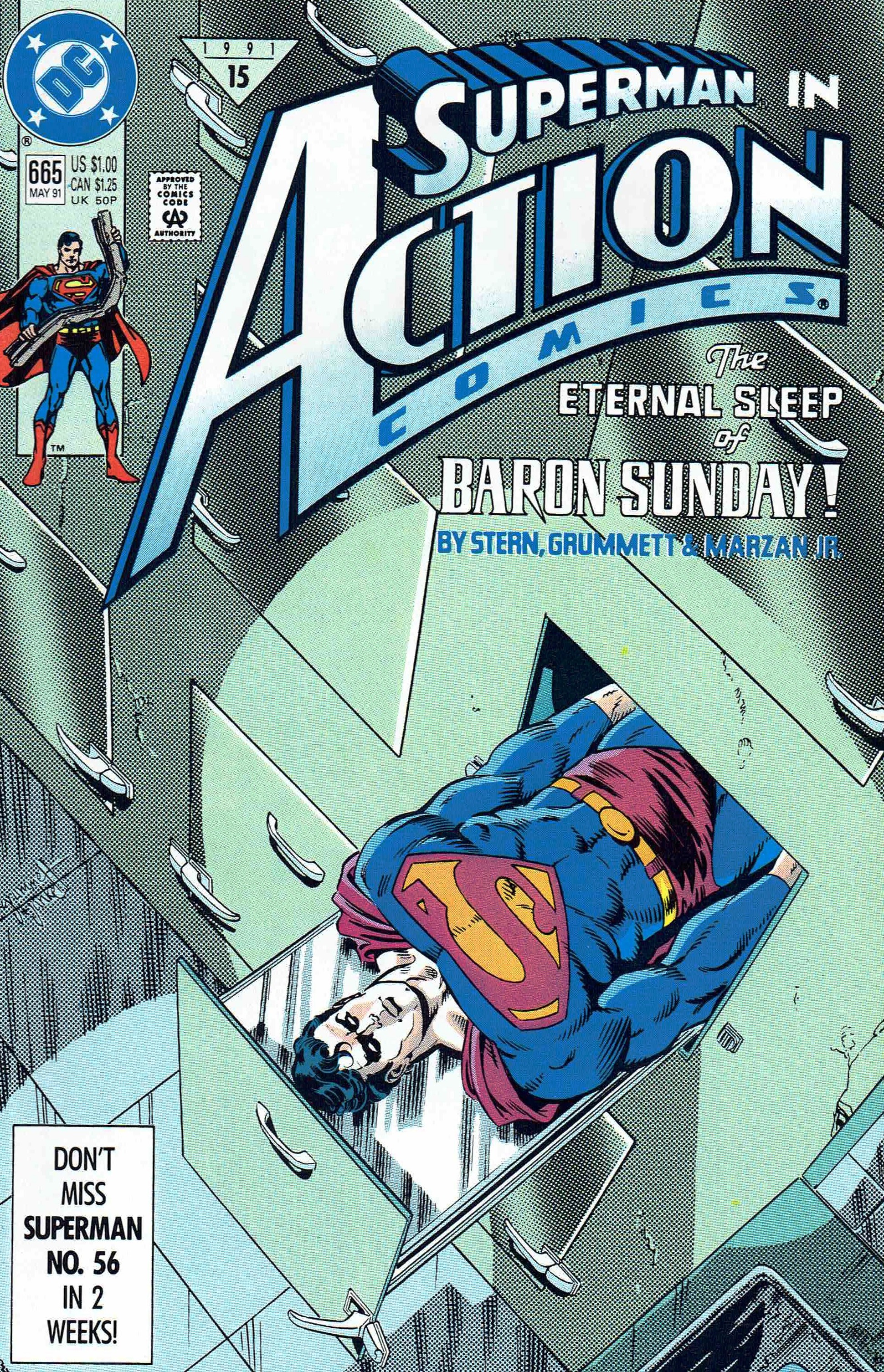Action Comics #665 cover