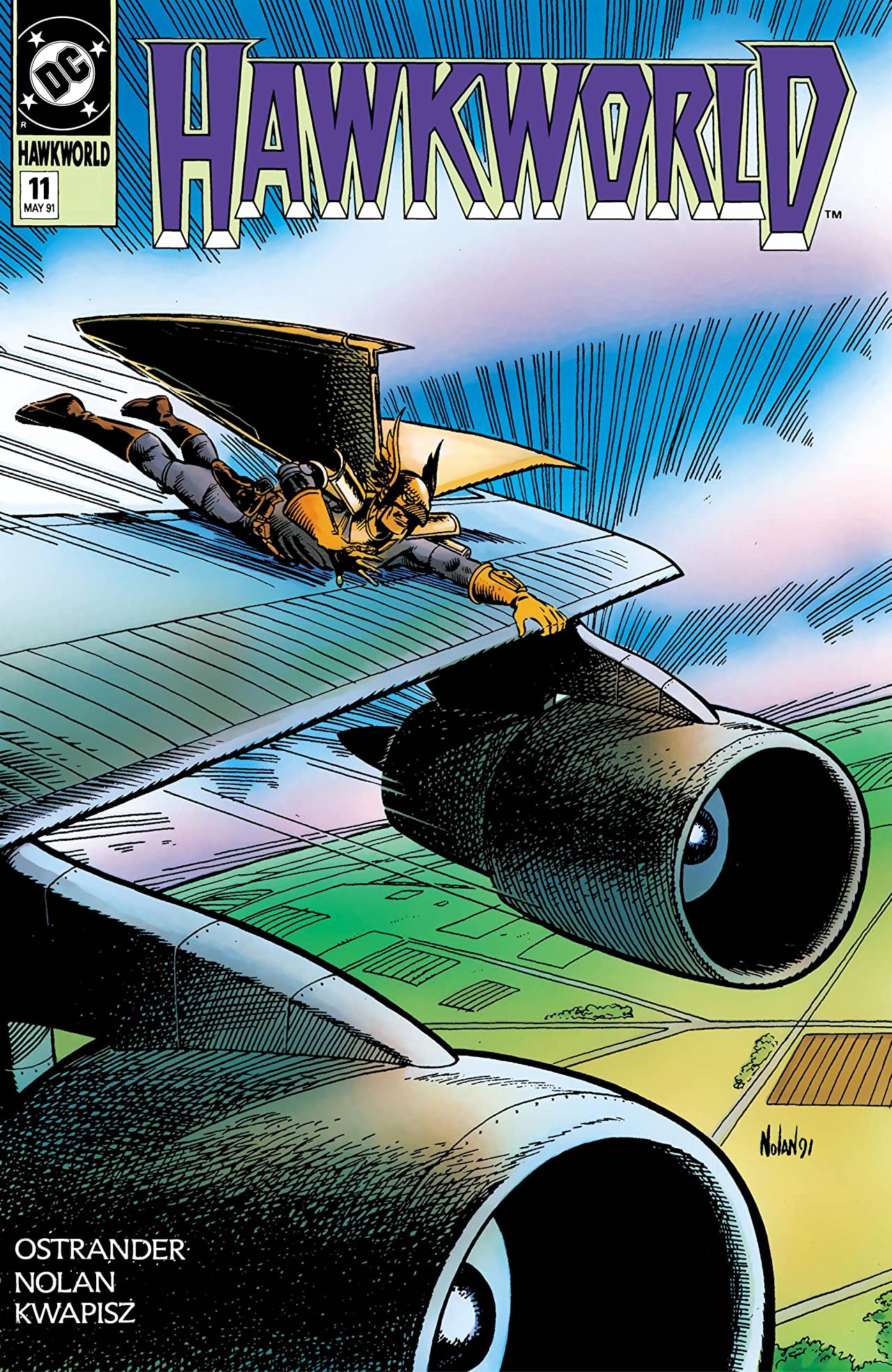 Hawkworld #11 cover