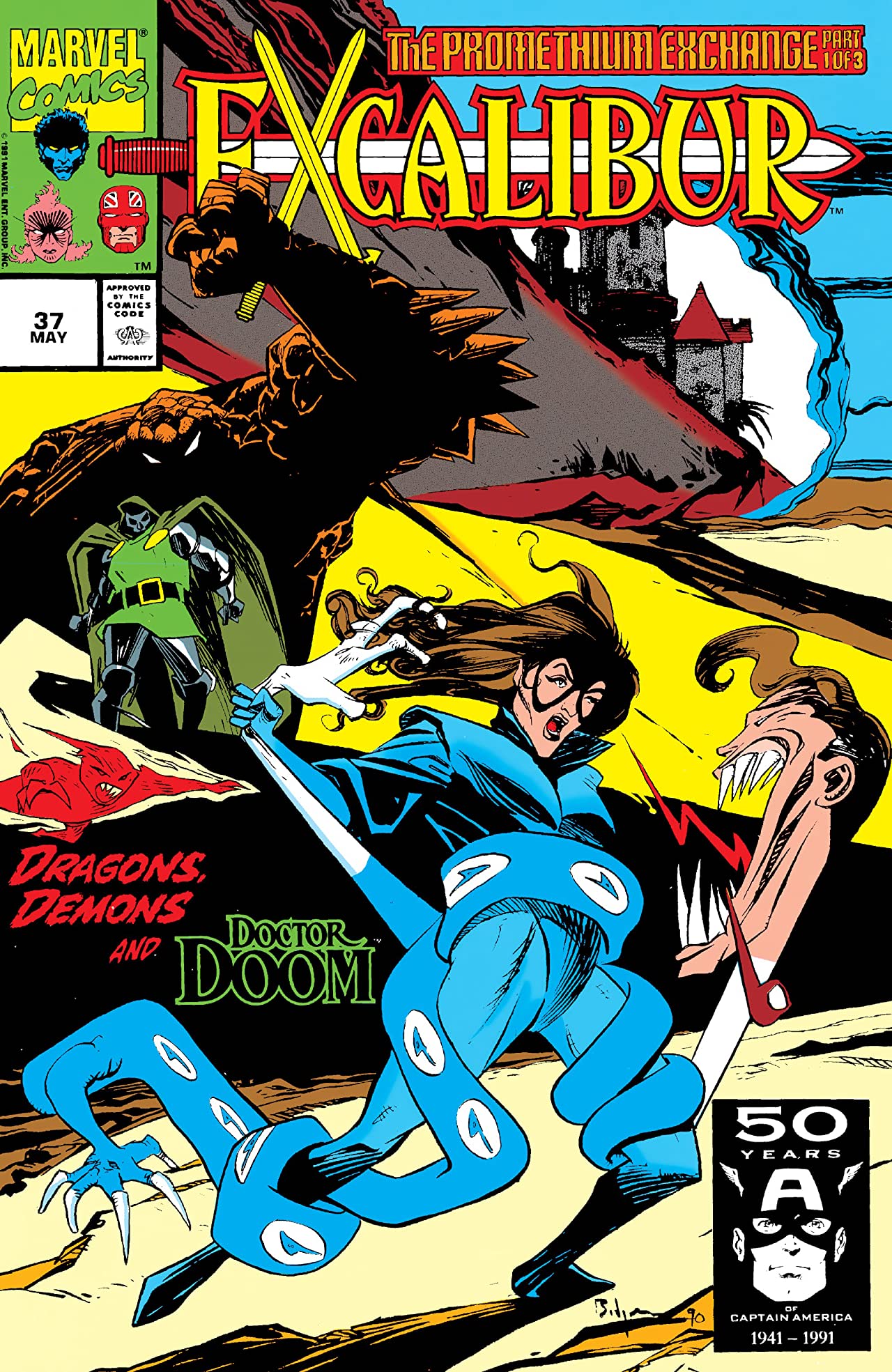 Excalibur #37 cover