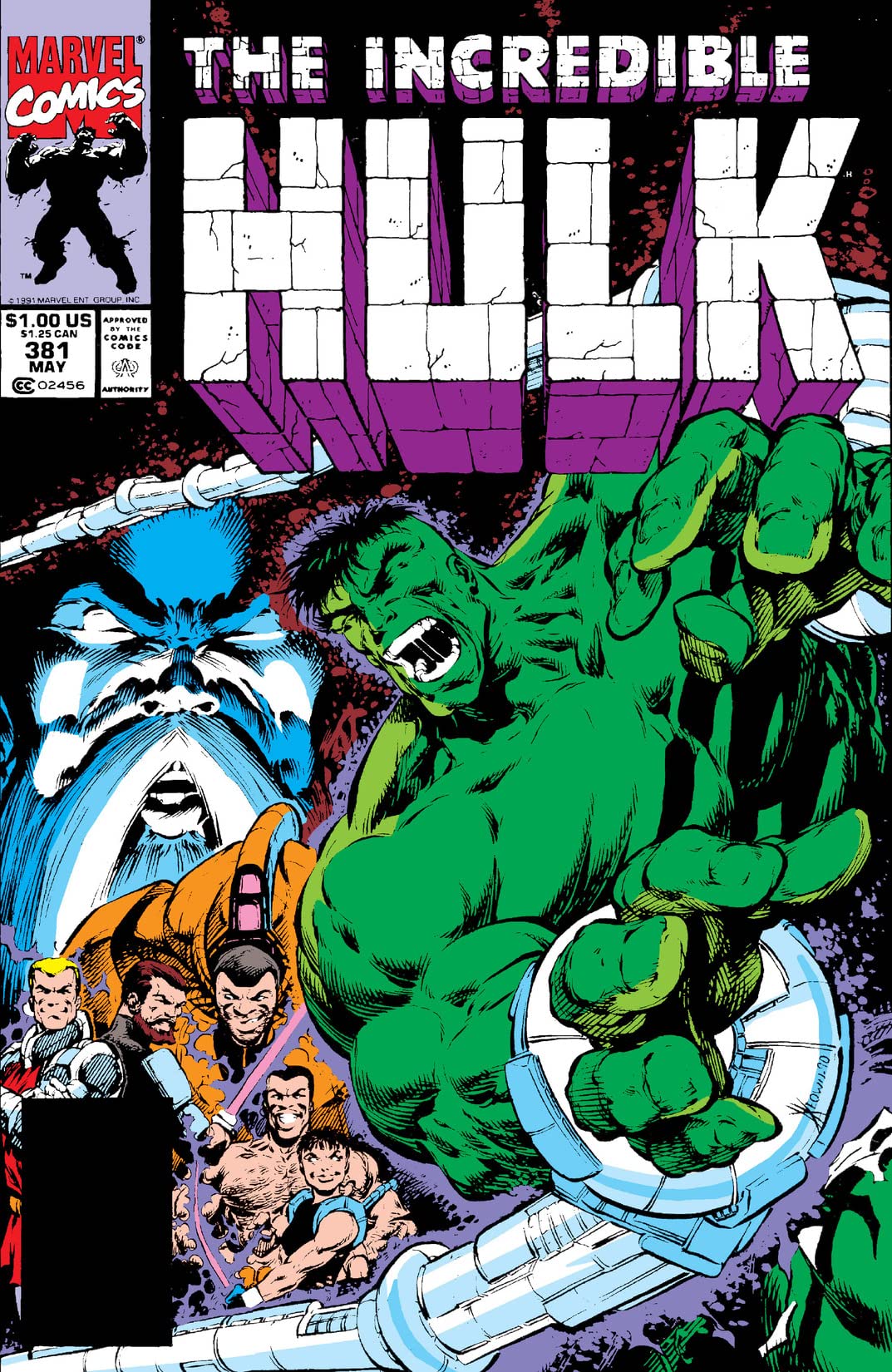 The Incredible Hulk #381 cover