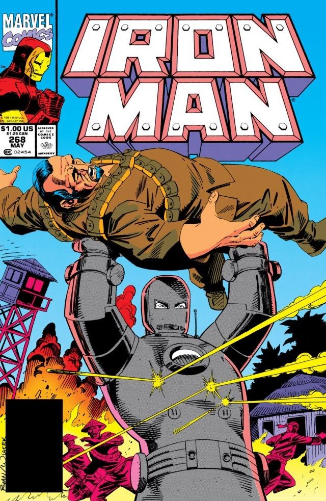 Iron Man #268 cover
