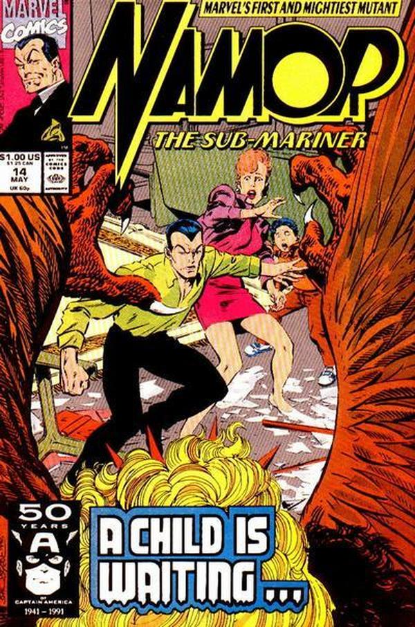Namor, the Sub-Mariner #14 cover