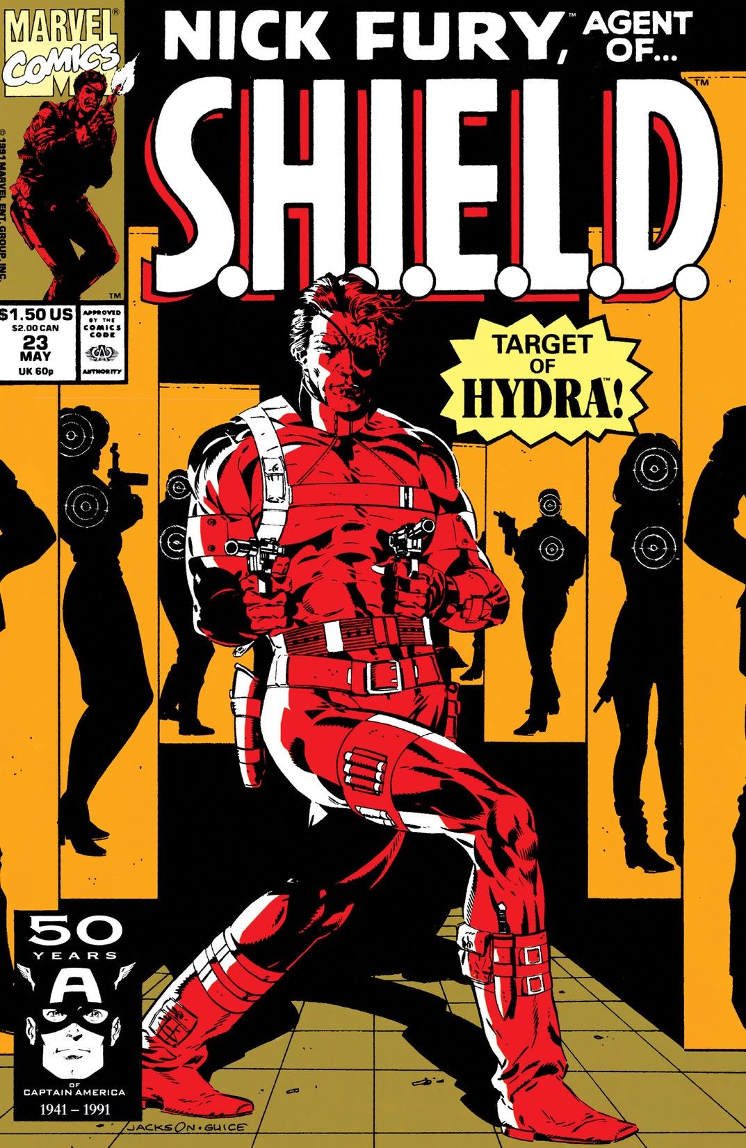 Nick Fury, Agent of S.H.I.E.L.D. #23 cover