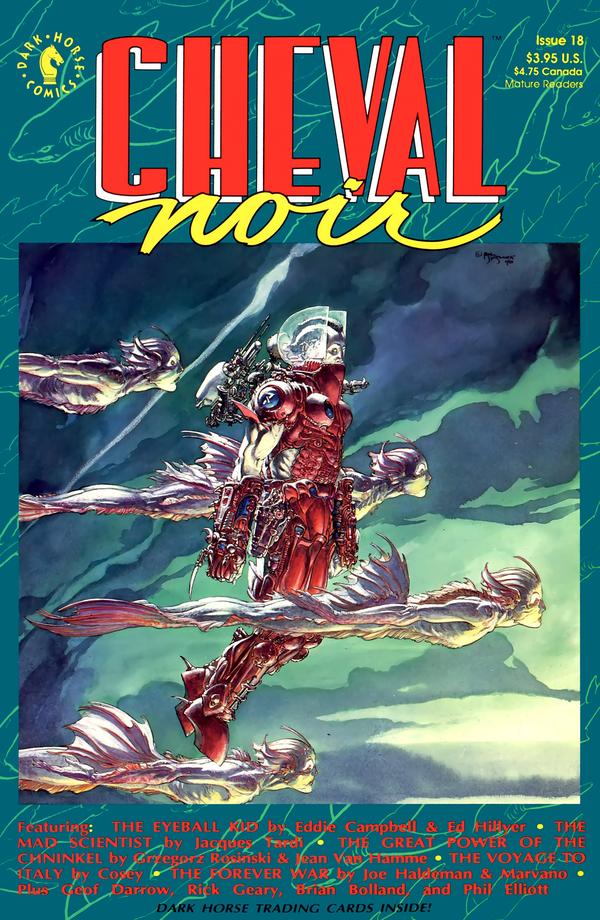 Cheval Noir #18 cover