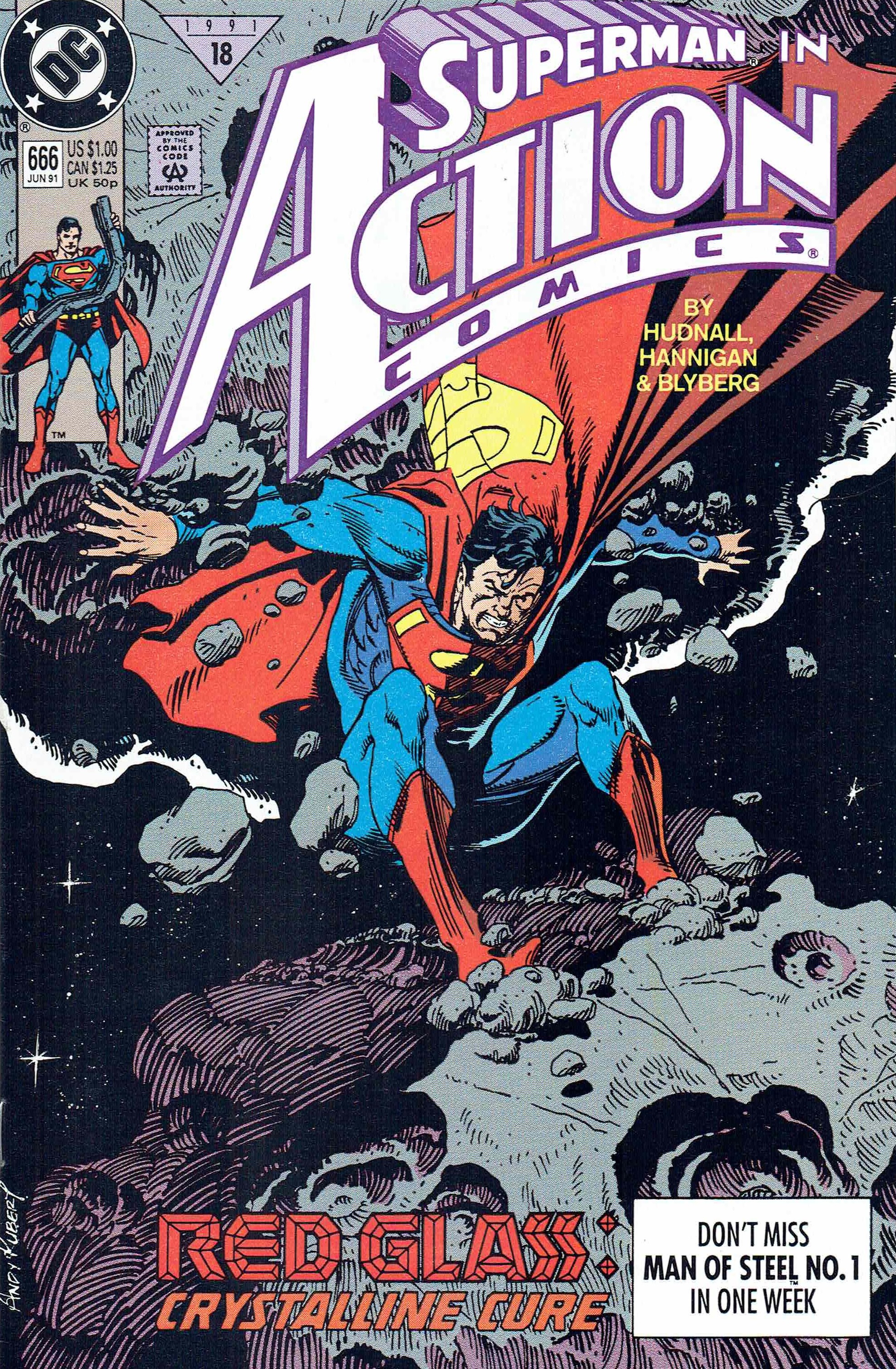 Action Comics #666 cover