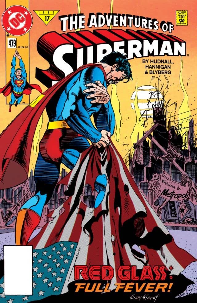 Adventures of Superman #479 cover