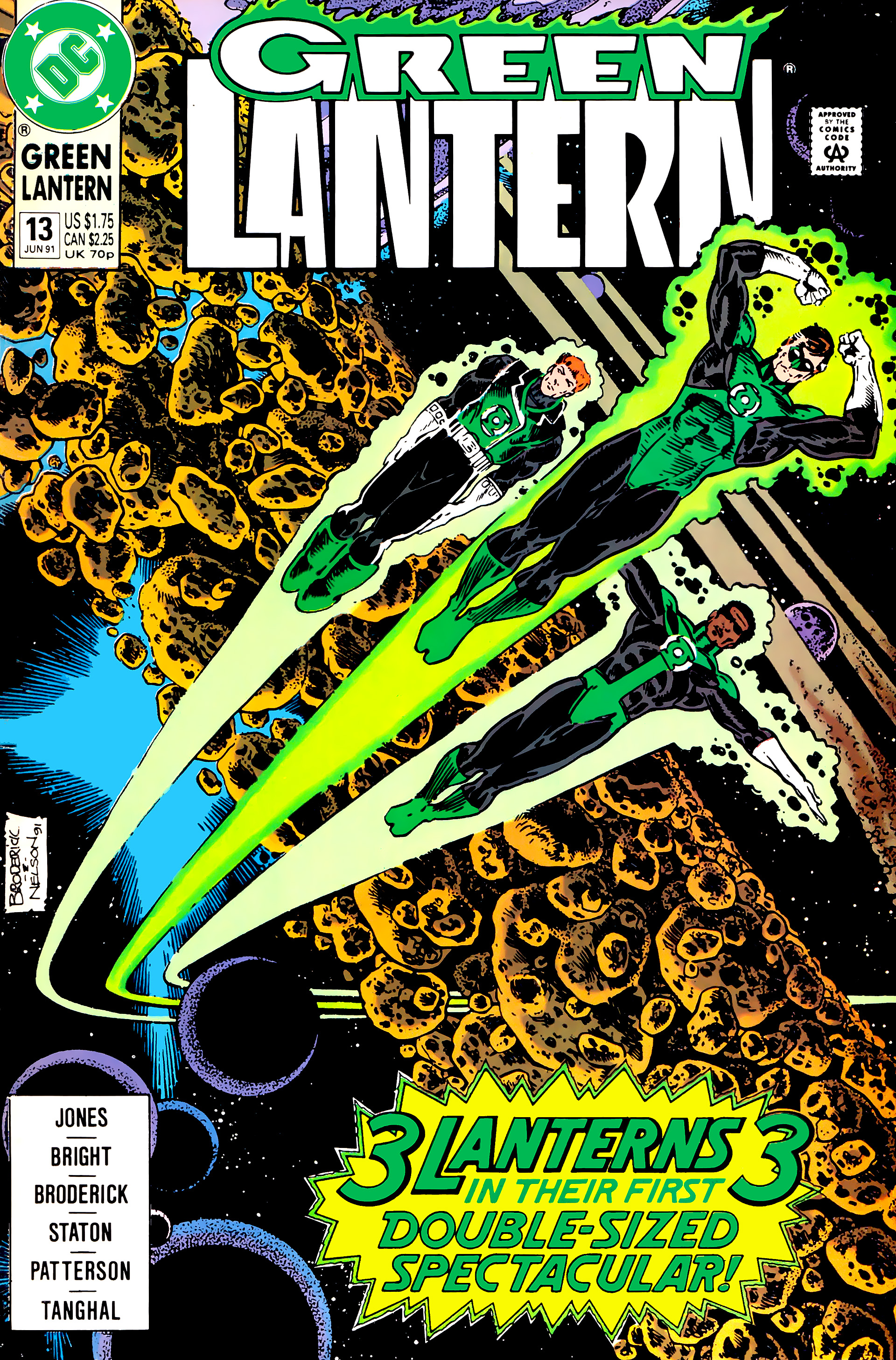 Green Lantern #13 cover