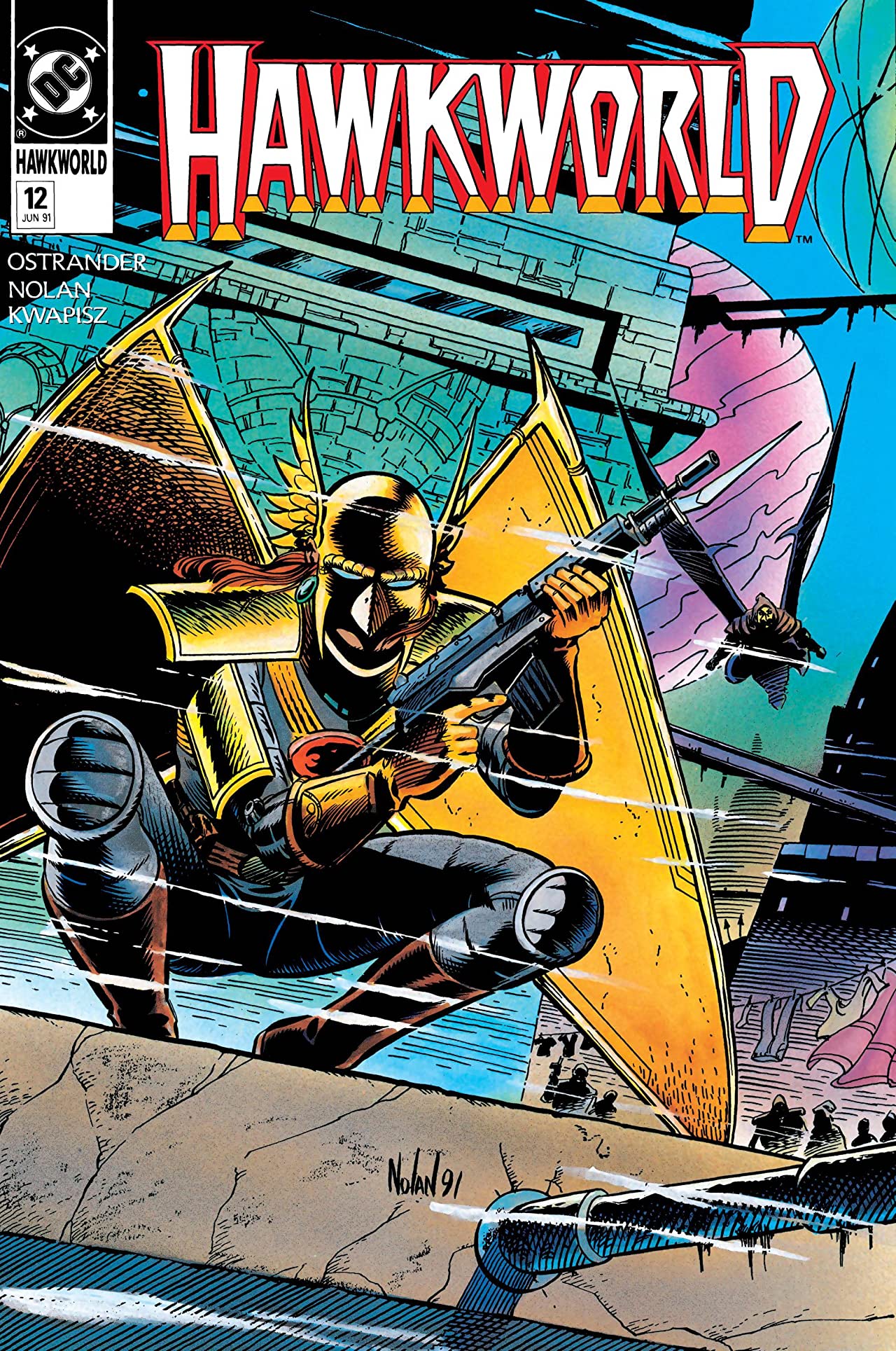 Hawkworld #12 cover