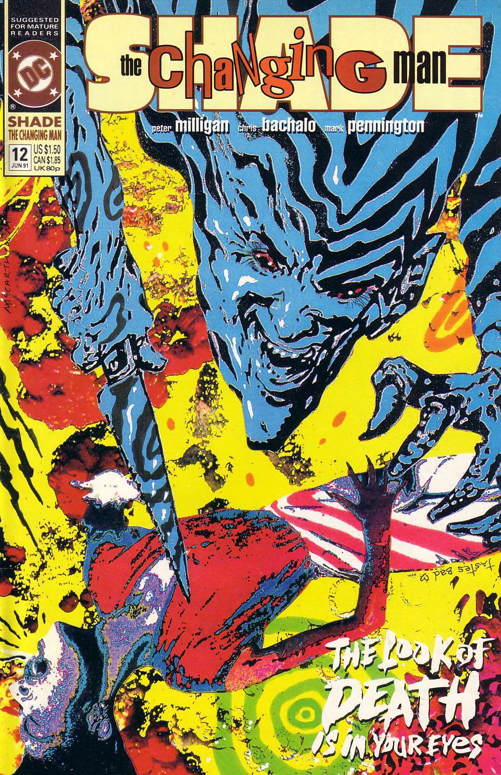 Shade, the Changing Man #12 cover