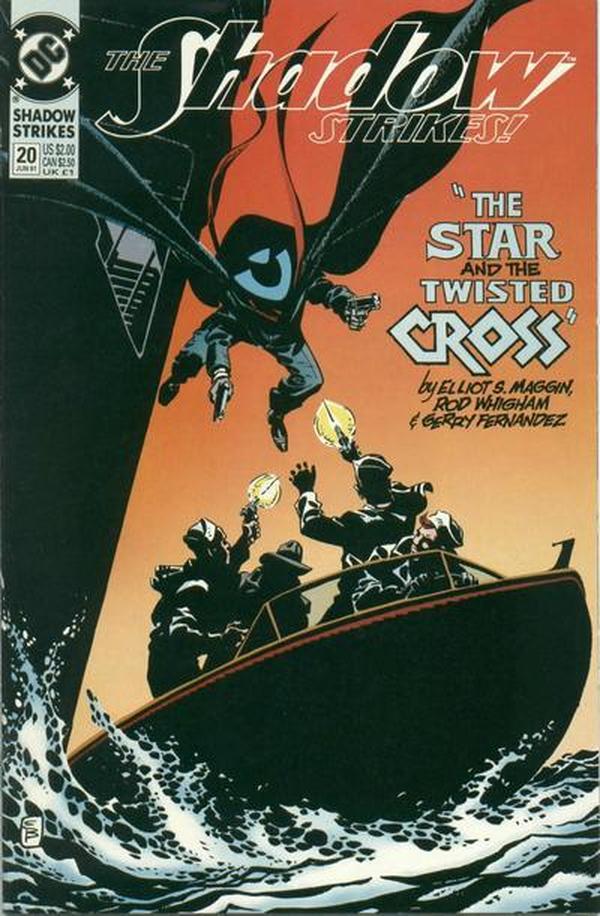 The Shadow Strikes #20 cover