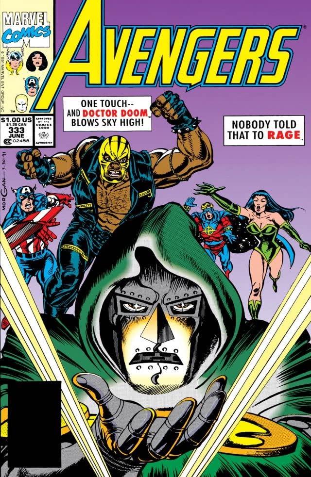The Avengers #333 cover