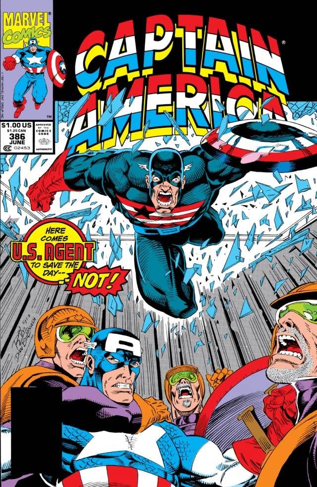 Captain America #386 cover