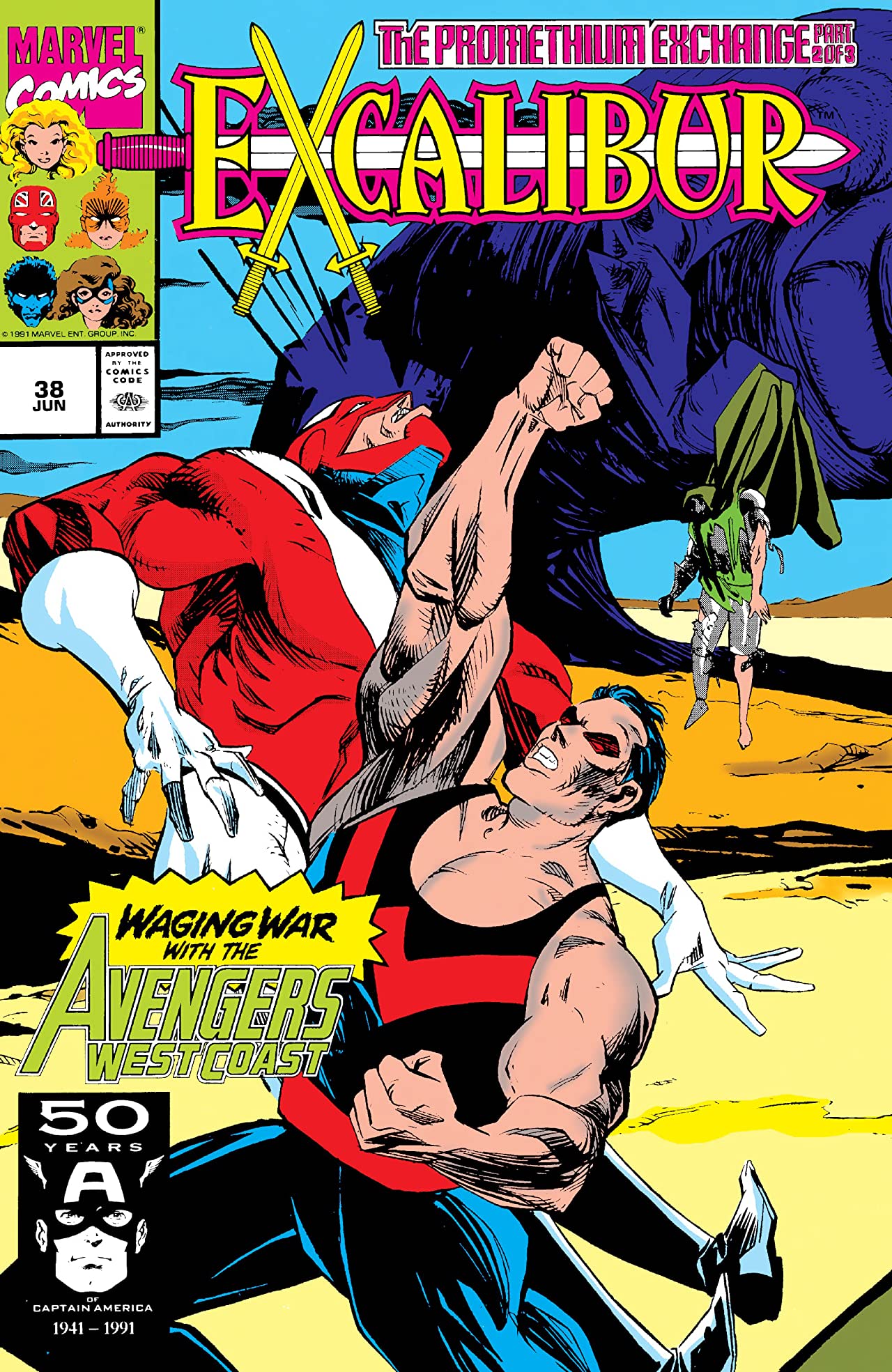 Excalibur #38 cover