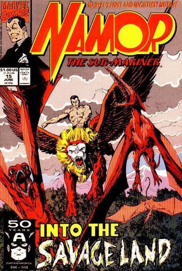 Namor, the Sub-Mariner #15 cover