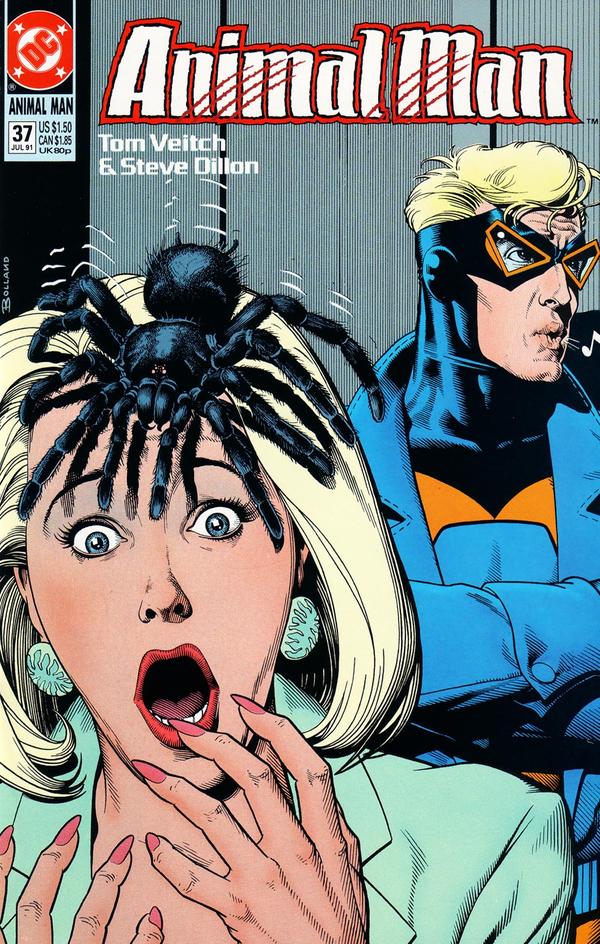 Animal Man #37 cover