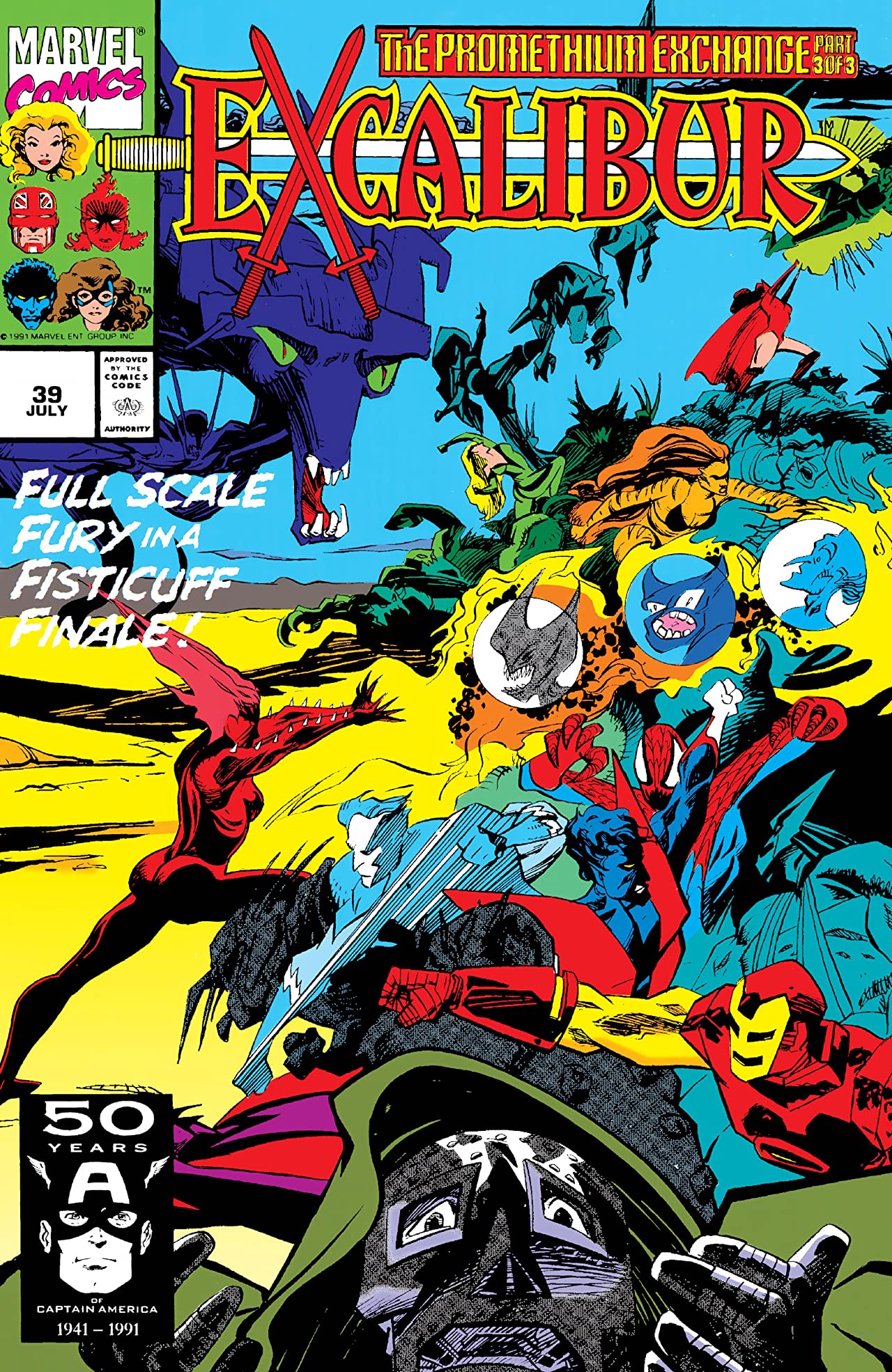 Excalibur #39 cover